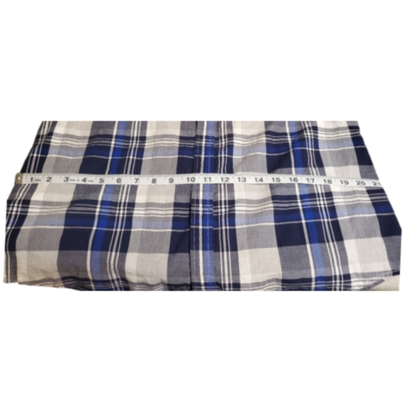 Upgrade Your Style with US Polo Assn Blue Plaid Shirt M - Picture 10 of 10